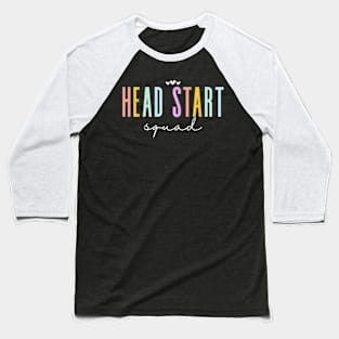 Teacher Appreciation Head Start Squad Back To School Baseball T-Shirt